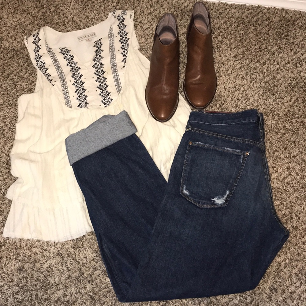 Wide legged Boyfriend